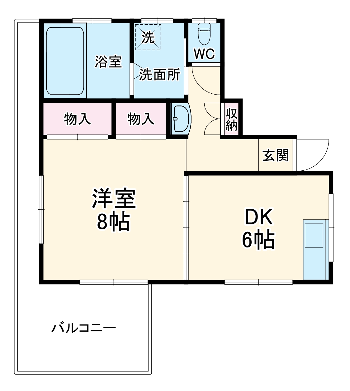 日新ビルの間取り