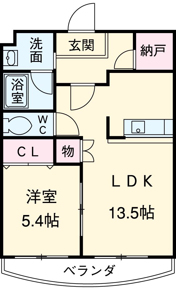プレステージ原宿の間取り