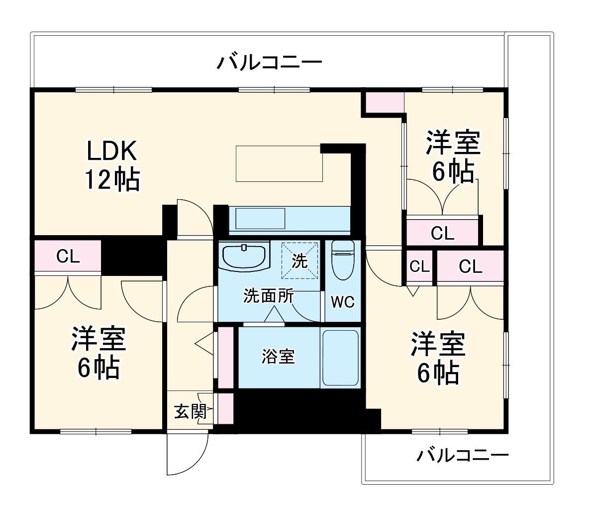 グレイスイセハラの間取り