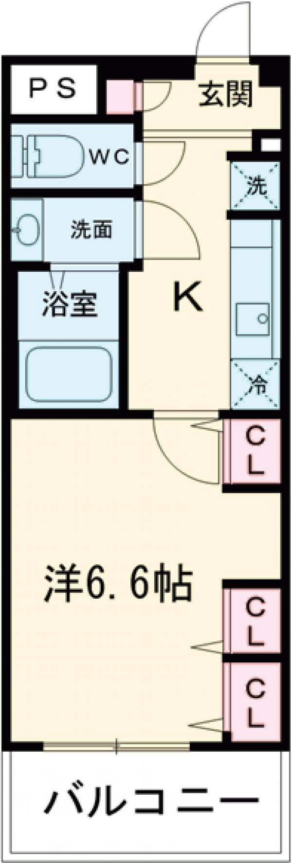 ヴィラ多摩センターの間取り