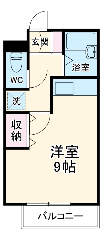 アネックス鳥居の間取り