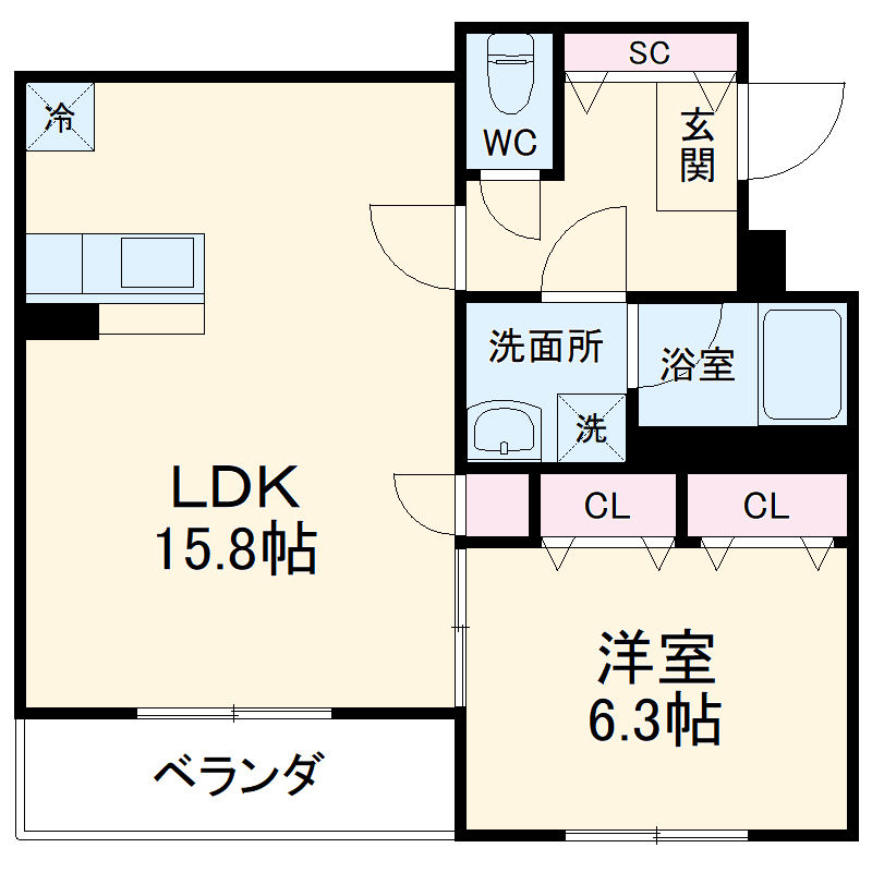 サンライトの間取り