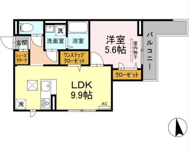 コンフォート横浜緑の間取り