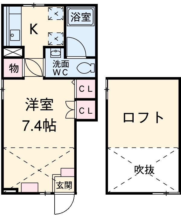 セリングトゥーレの間取り
