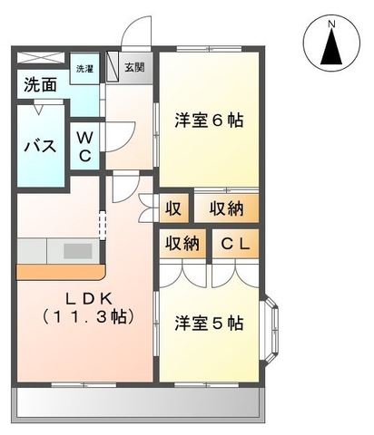 エクセレンスSの間取り