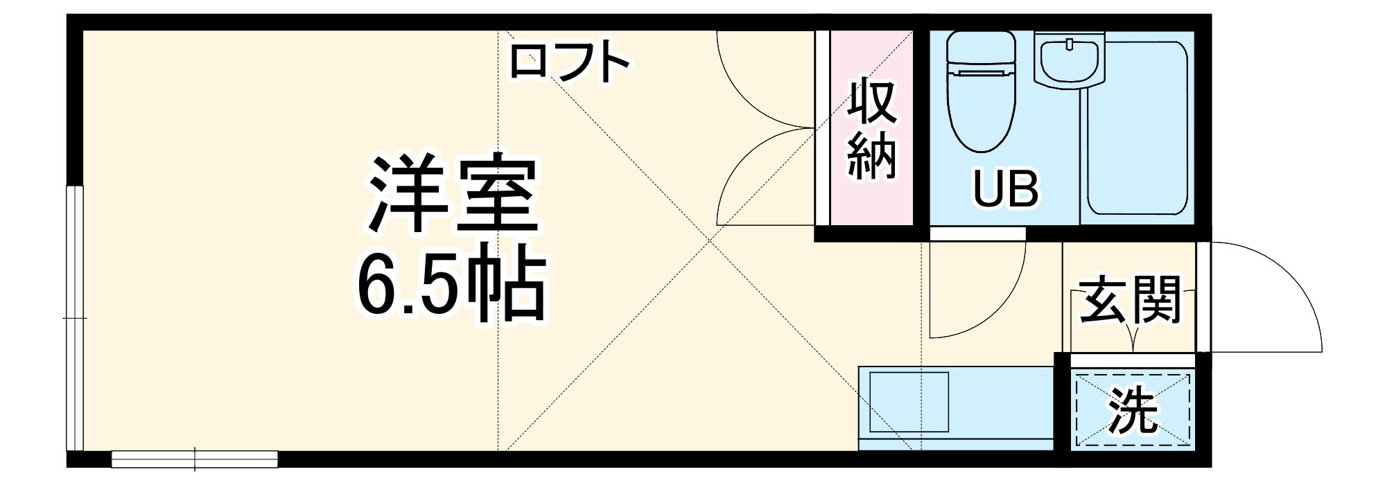 サザンシティ相模Ⅲの間取り