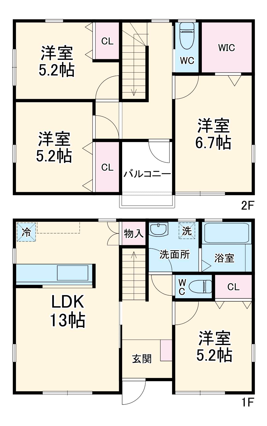 しあわせ空間の間取り