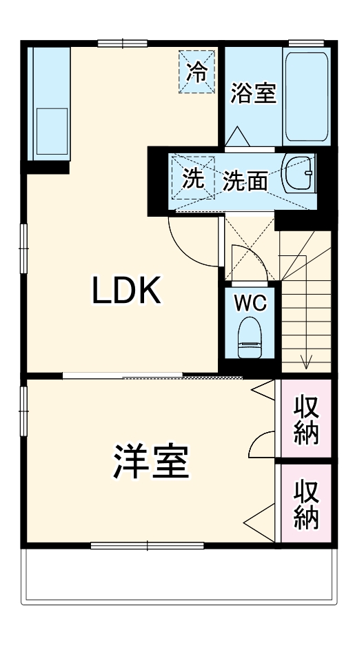 フォンテーヌⅡの間取り