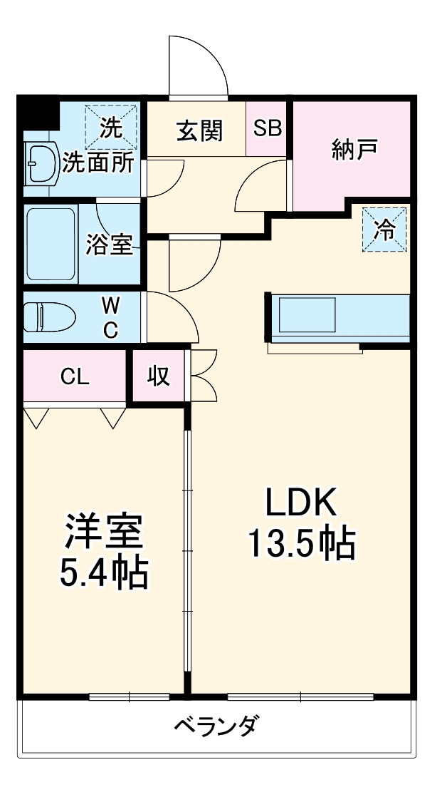 プレステージ原宿の間取り