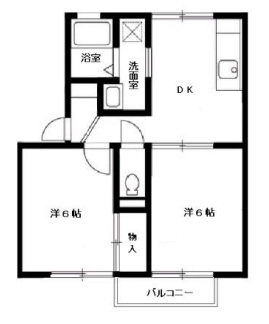 メゾン森Part Ⅷの間取り