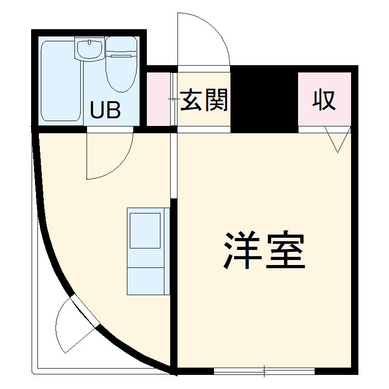 本郷町マンションの間取り