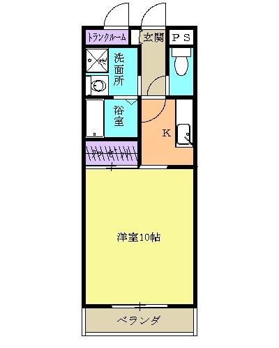ディマンドハイツGの間取り