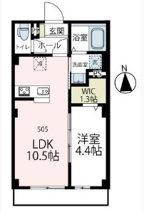 ベアレステ川崎の間取り