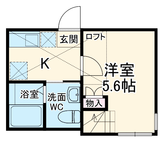 プレジア生田の間取り