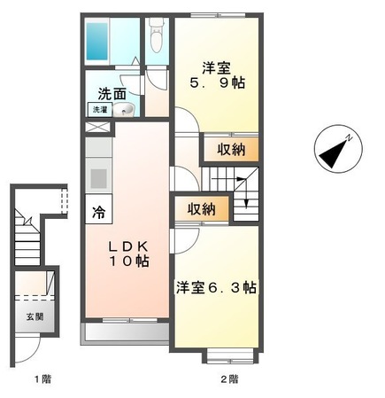 フェルマータの間取り
