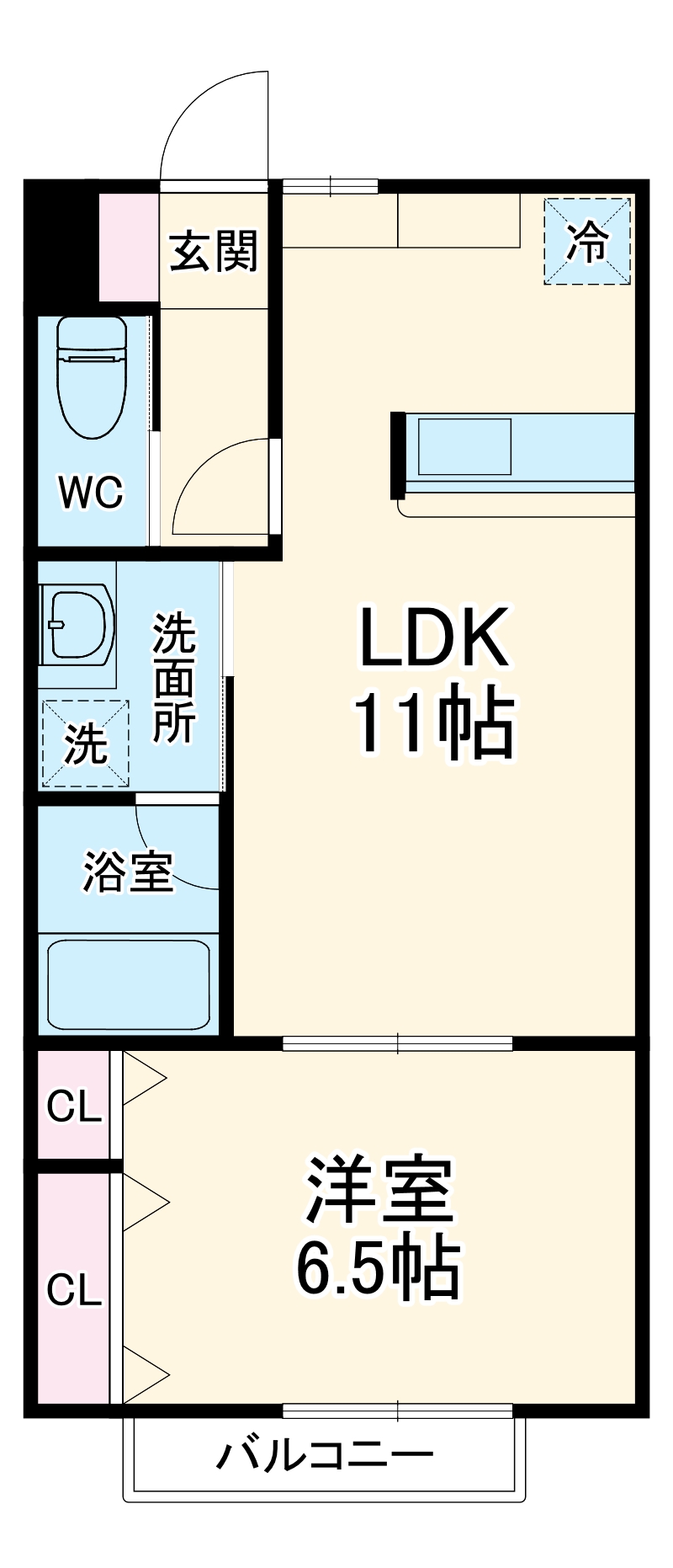 フォンテ鷺沼の間取り