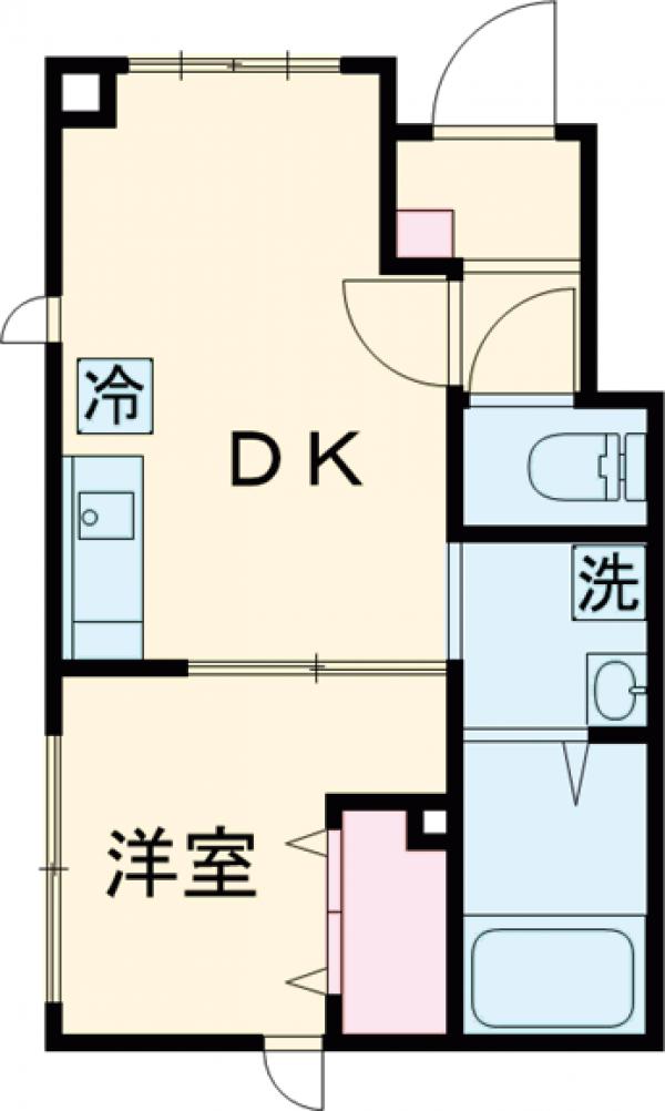 ウィステリア東雪谷の間取り