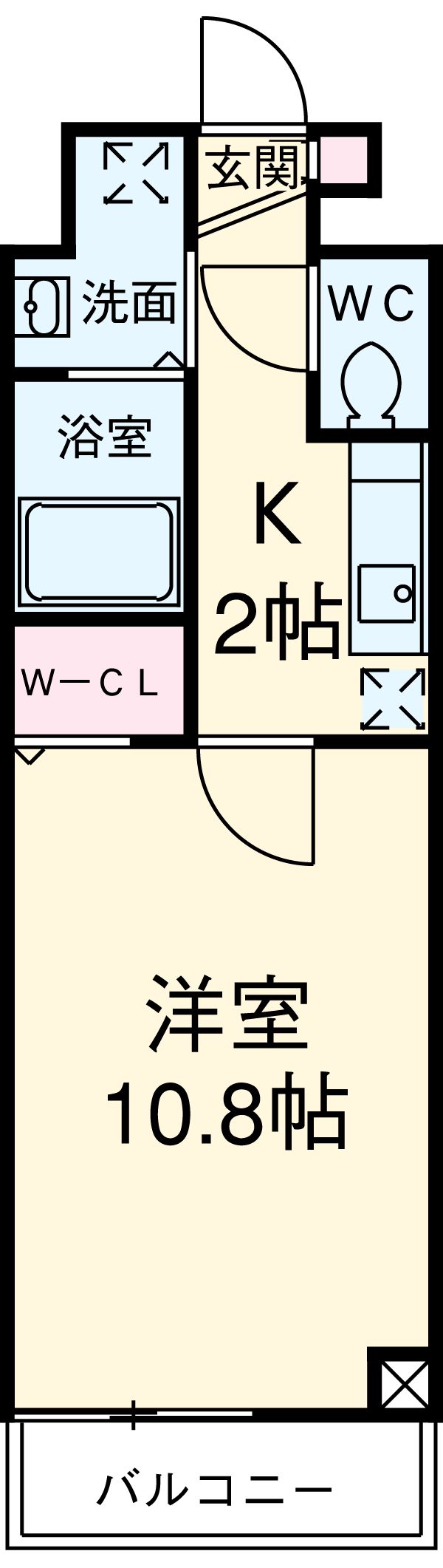 ラ・グラシューズの間取り