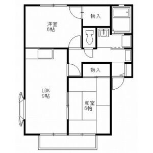 ボンヌシャンスⅡの間取り
