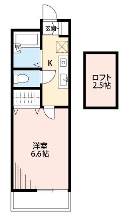 ポラリス市川の間取り