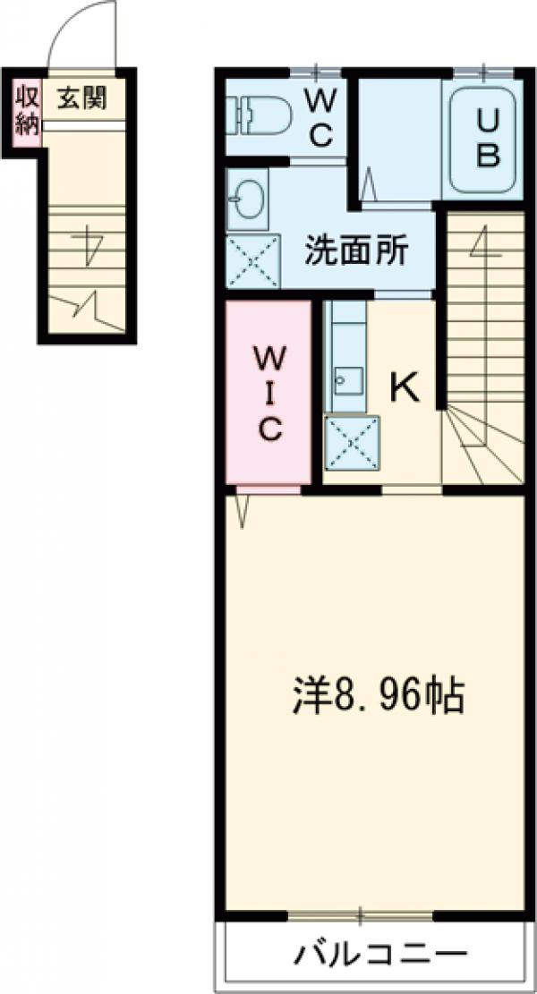 エスパーダ小竹町の間取り
