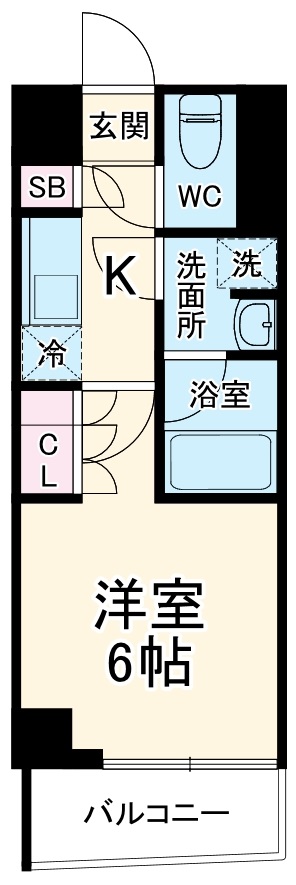 セジョリ横浜睦町の間取り