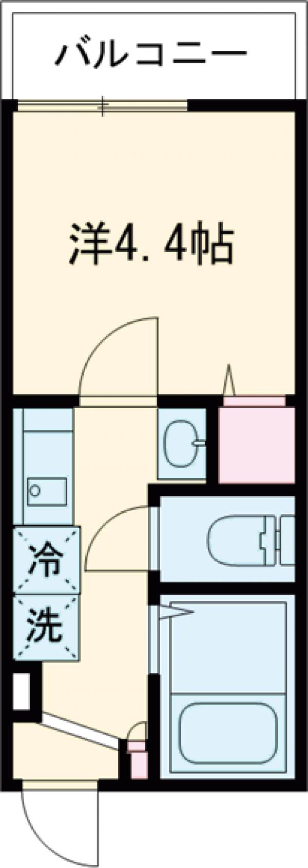 東向島の完工年月(2023年12月)築の賃貸アパートの間取り