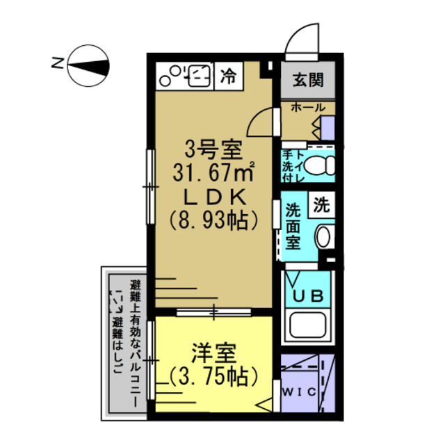 コンフォーティア蘇我の間取り