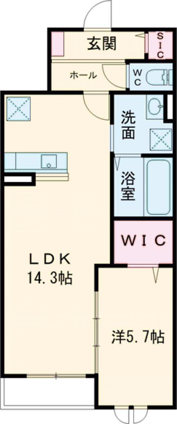 ユアメゾン メイプルの間取り