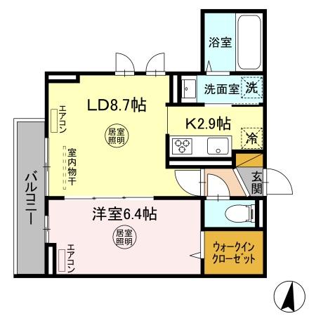 アメニティ 本千葉の間取り