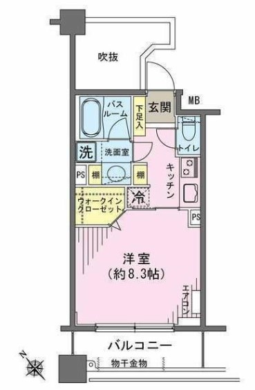 ヒルレジデンス大崎の間取り