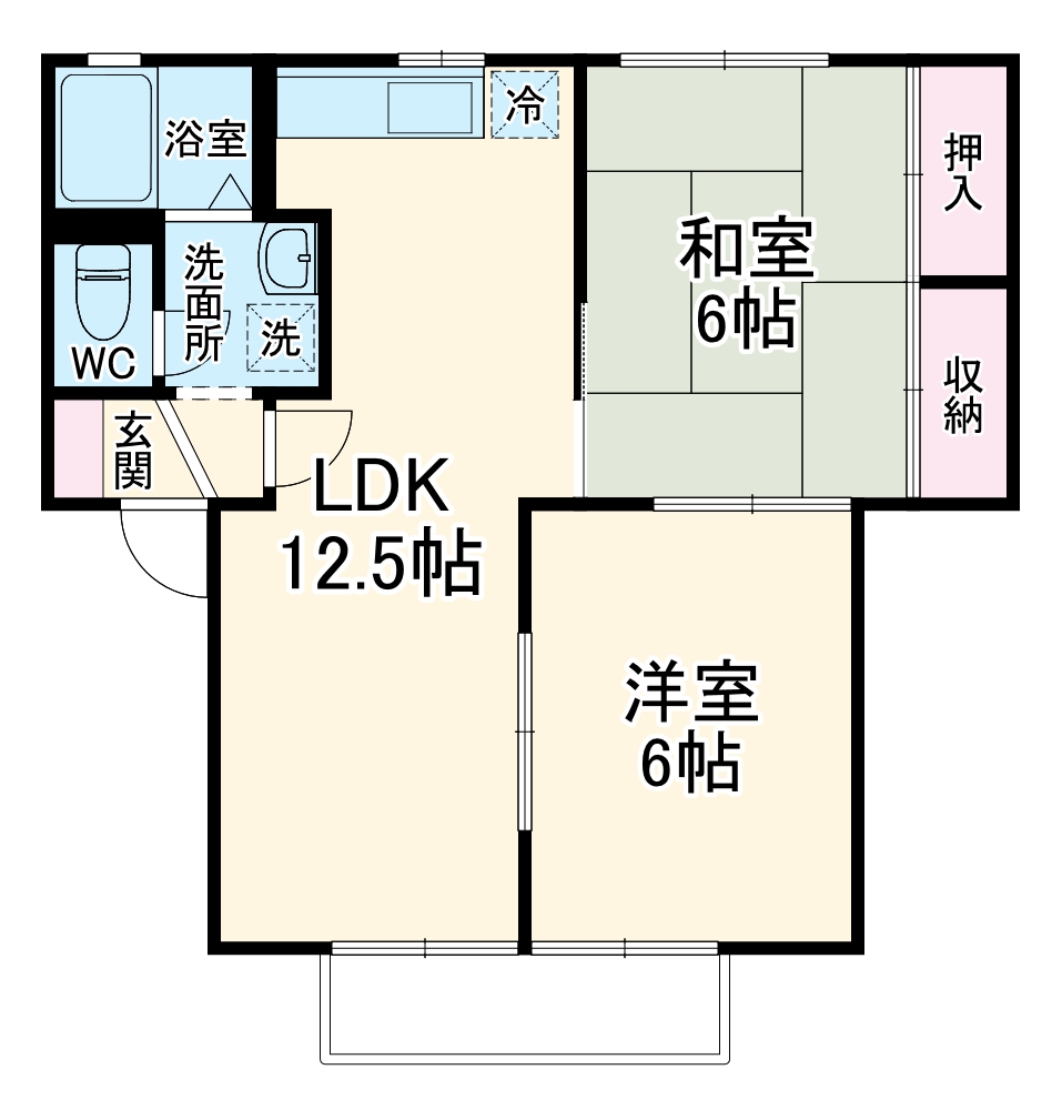 プラネットテンBの間取り