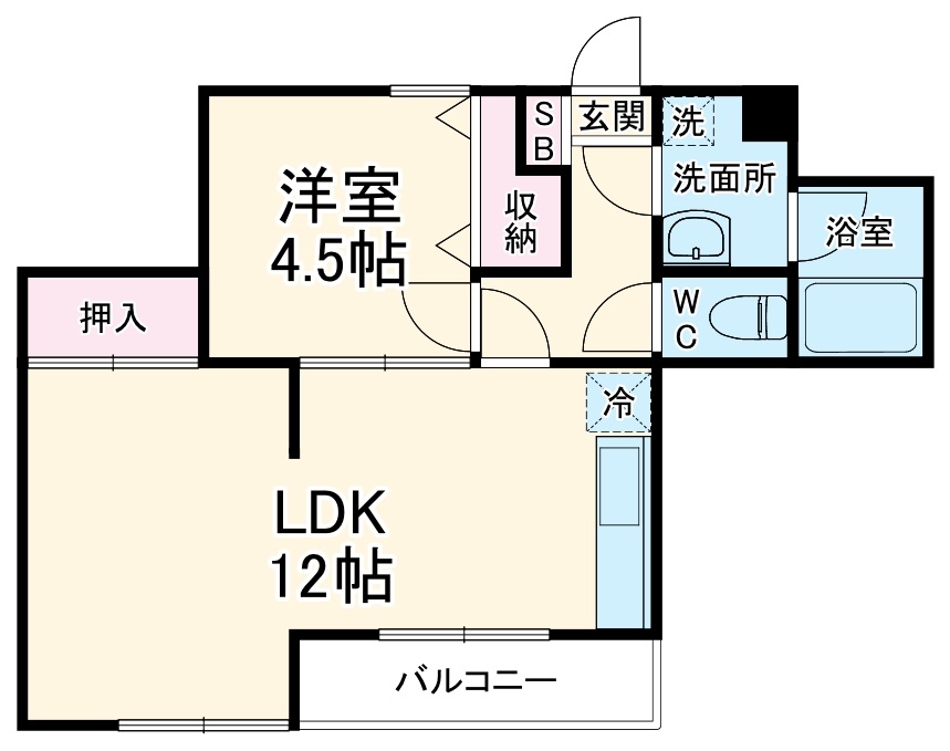 鎌倉ピュアハイムの間取り