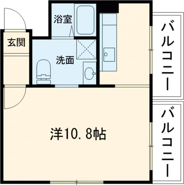 GARNET RESIDENCE北野白梅一番の間取り