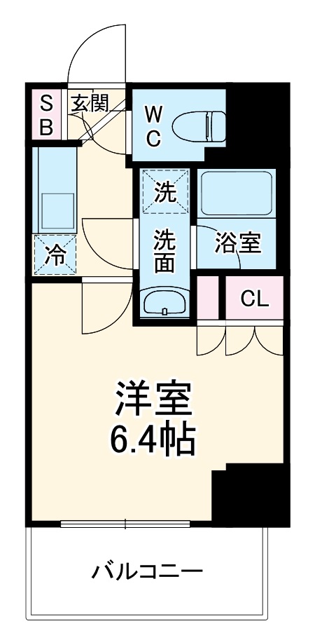 ブライズ吉野町RIVAの間取り