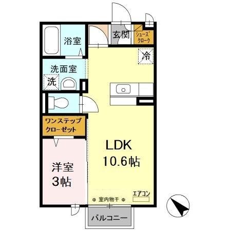 サニスペの間取り