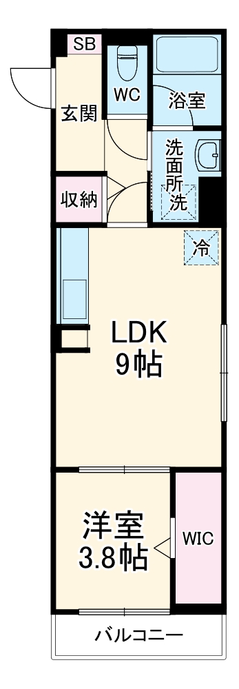 マイメゾン八千代中央の間取り