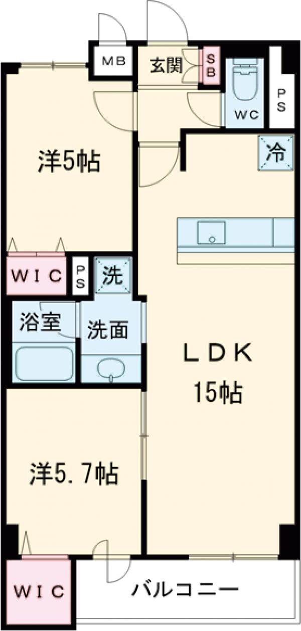 パークフレアの間取り