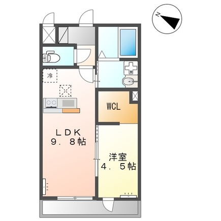 Ariete(アリエーテ)の間取り