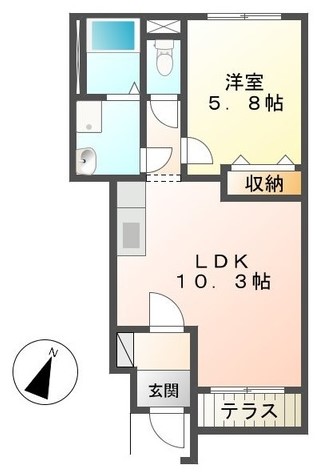 アステールの間取り