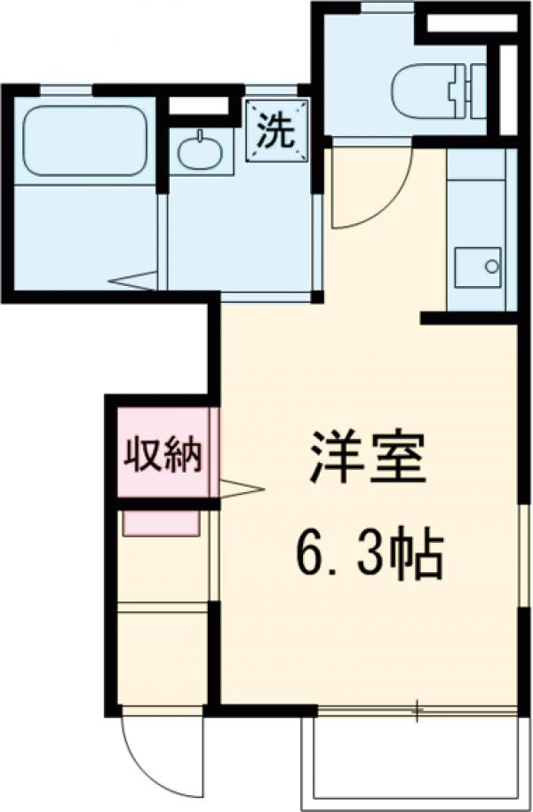 クローバーハイツの間取り