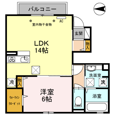ル レーヴの間取り