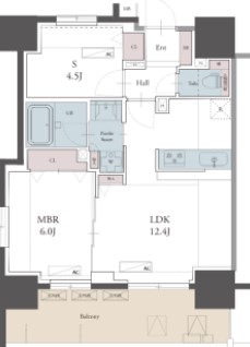 ラグゼナ用賀の間取り