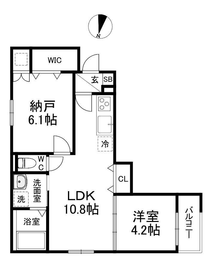 F asecia Auraの間取り