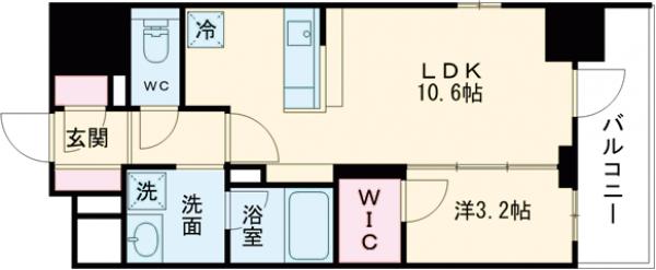 ラグゼナ用賀の間取り