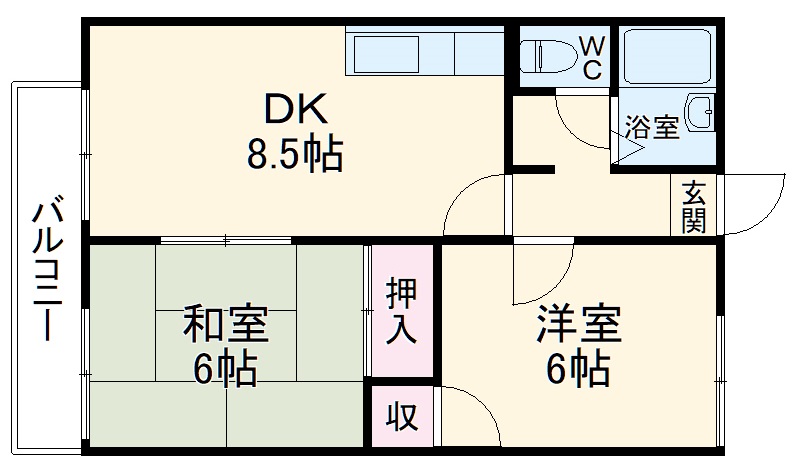 シャロンの間取り