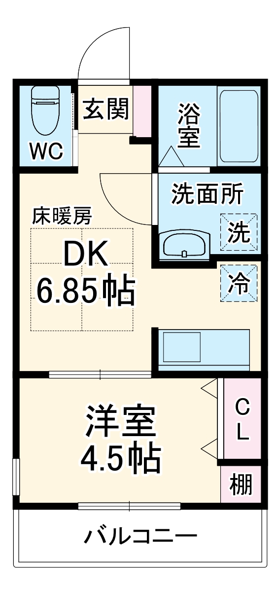 エミネの間取り