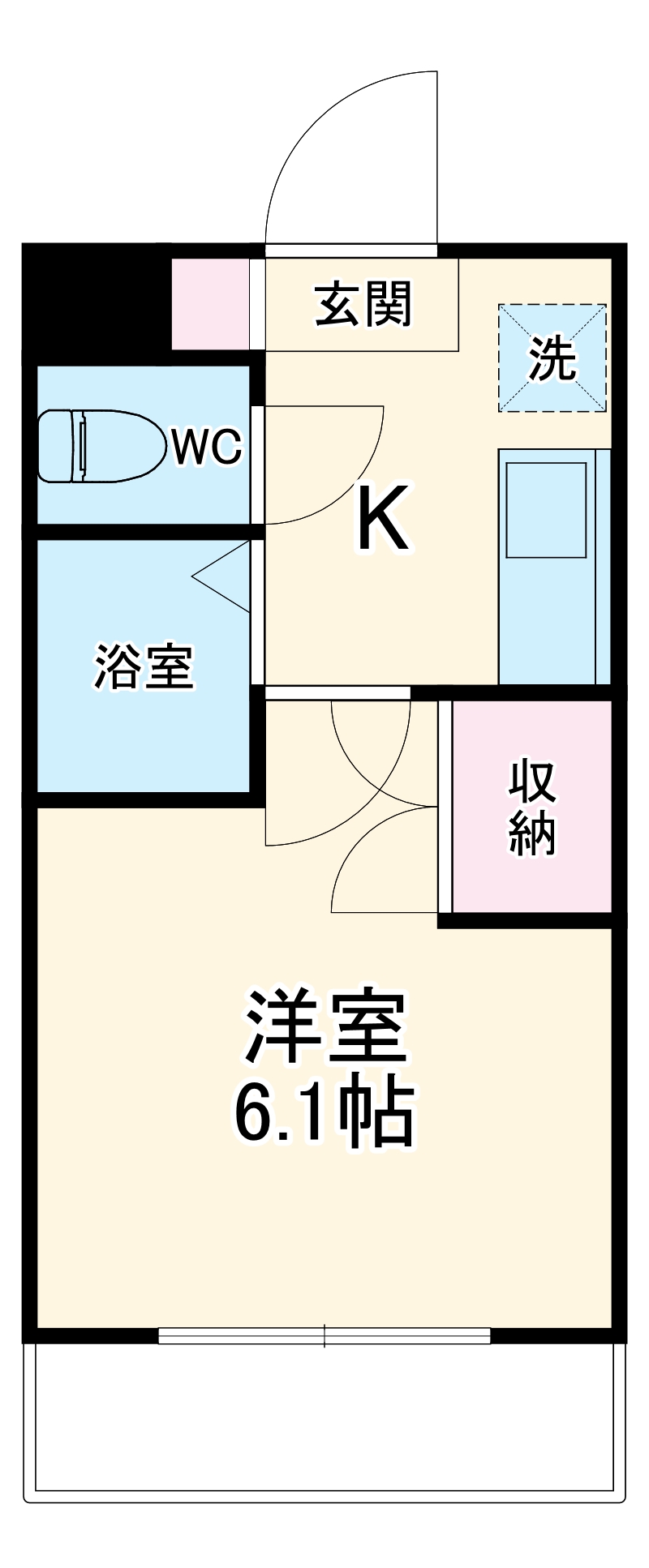 TIP TOP藤が丘の間取り