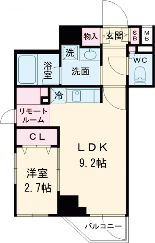 メインステージ下赤塚の間取り