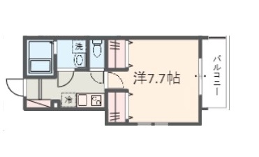 MELDIA新狭山Ⅱの間取り